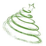 Weihnachtskarten-Dekore