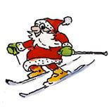 Weihnachtskarten-Dekore