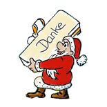 Weihnachtskarten-Dekore