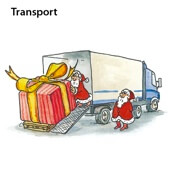 Weihnachtskarten-Dekore