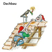 Weihnachtskarten-Dekore