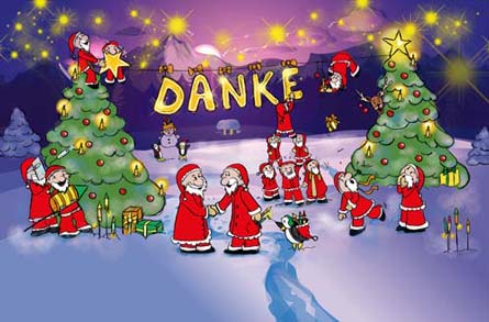 Weihnachtskarten Motiv