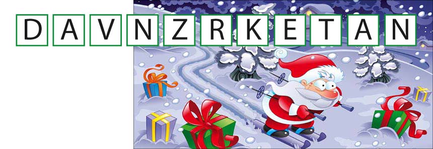 Weihnachtskarten Comic Weihnachtsmann