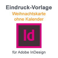 Indesign Vorlage - Eindruck ohne Kalender