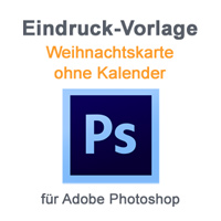Photoshop Vorlage - Eindruck ohne Kalender